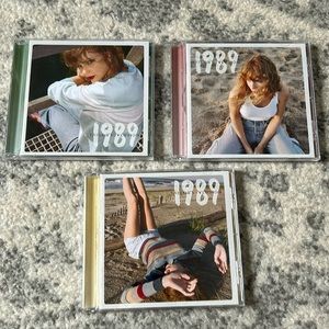 3 1989 CDs, set of Taylor Swift CDs